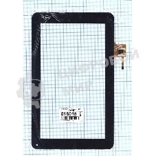 Сенсорное стекло (тачскрин) QSD 702-09017-03, черное