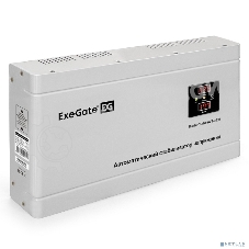 Стабилизатор напряжения ExeGate Master Turbo AVS-3000 (3000ВА, 100-265В, цифр. индикация вход/вых. напряжения, 220В±8%, КПД 98%, 5 уровней защиты, задержка, усиленный метал.корпус, клем.колодка, RTL)