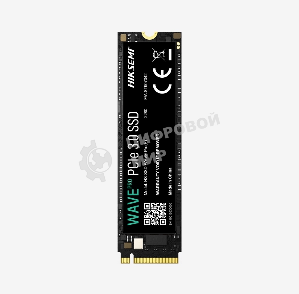 Накопитель SSD HIKSEMI WAVE Pro(P), 256 Gb, PCIe 3.0 x4, M.2 2280, R/W 3230/1250