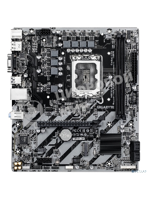 Материнская плата Gigabyte H810M S2H, LGA1851, Intel H810, 2xDDR5, 4xSATA, 1xM.2, 1xPCIe 4.0 x16, 1xPCIe 3.0 x1, 1xDP, 1xHDMI, 1xD-Sub, 1x1Gb LAN, 1xUSB-C 5Gbps, 4xUSB-A 5Gbps, 7xUSB-A 2.0, 3x3.5 мм, 7.1, mATX