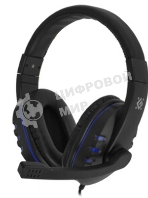 Гарнитура Defender Warhead G-160 чёрный, проводная