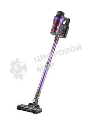 Пылесос вертикальный Zelmer STICK ZSVC925T Wiktor фиолетовый/черный, питание от аккумулятора, 380 Вт, уборка сухая, пылесборник 0.8 л