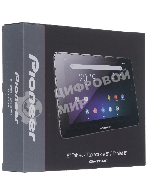 Автомагнитола Pioneer SDA835Tab+T20BT, 2 DIN, 8