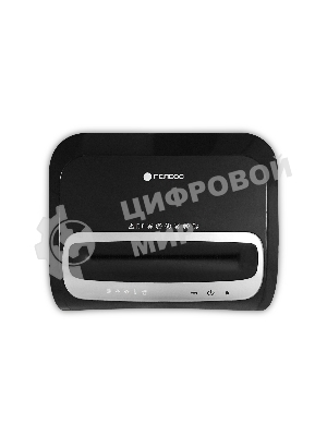 Шредер ГЕЛЕОС УМ35-5, (DIN P-5), фрагмент 1,9х14мм, 24-27 лист (70г/м2), CD/пл.карты/скрепки/скобы, 35 литров 