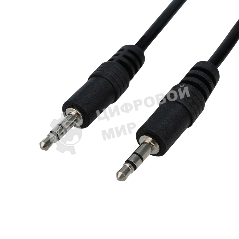 Шнур Rexant Стерео 3,5 мм штекер - Стерео 3,5 мм штекер, длина 5 метров