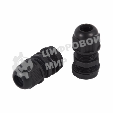 Кабельный ввод Rexant MG-16 (10-6 мм) черный