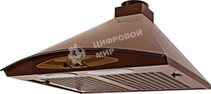 Вытяжка каминная Gefest ВВ 1 К17 коричневый/золотистый, 60 см, 180 куб. м/ч, 64 дБ