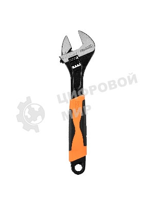 Ключ разводной Sparta 300 мм, двухкомпонентная рукоятка