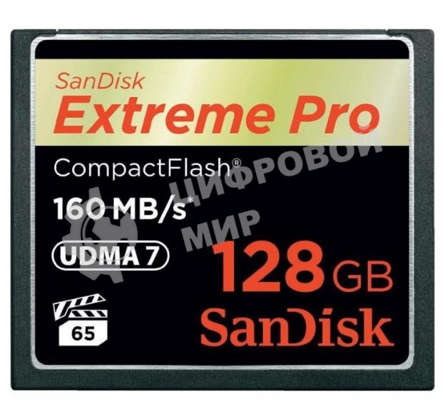 Флеш карта CF 128Gb Sandisk SDCFXPS-128G-X46 Extreme Pro