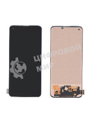 Дисплей (модуль) для OPPO A74 4G в сборе с тачскрином черный