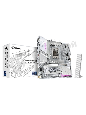 Материнская плата Gigabyte Z890M AORUS ELITE WIFI7 ICE, LGA 1851, Intel Z890, 4xDDR5, 4xSATA, 3xM.2, 1xPCIe 4.0 x4, 1xPCIe 5.0 x16, 1xDP, 1xUSB-C, 1x 2.5Gb LAN, 1xUSB-A 3.2 Gen 2, 4xUSB-A 3.2 Gen 1, 2x3.5 мм, TOSLINK, 7.1, 1xUSB4, mATX