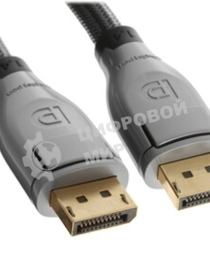 Кабель аудио-видео Buro v 1.2 DisplayPort (m)/DisplayPort (m) 3м. позолоченные контакты черный