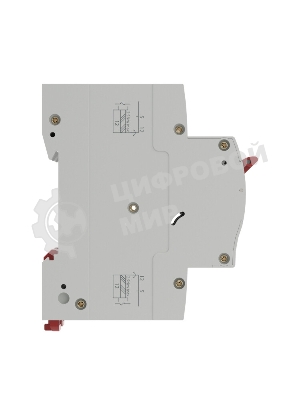 Выключатель автоматический модульный 2п C 16А 4.5кА YON max MD63S YON MD63S-2PC16