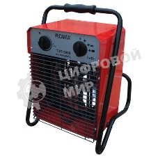 Тепловые пушки Ресанта ТЭП-3000 67/1/2 Тепловая электрическая пушкаквадратная, 220В, вентилятор/1500/3000 Вт, 6,1 кг