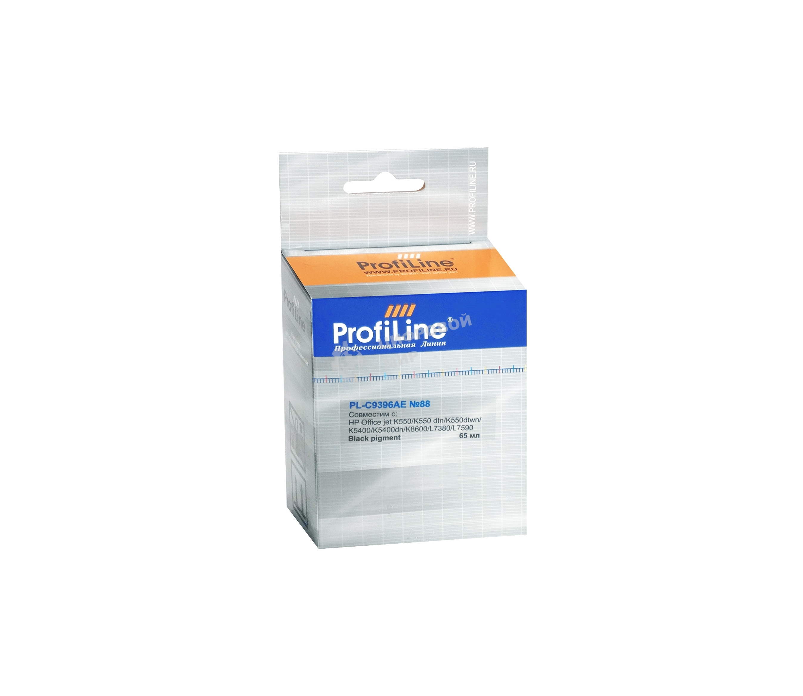 Картридж струйный ProfiLine PL-C9396AE №88 для принтеров HP Office jet K550/K550 dtn/K550dtwn/K5400/K5400dn/K8600/L7380/L7590 Black пигмент