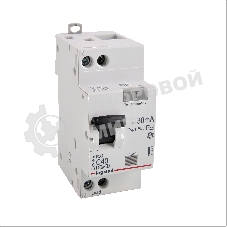 Выключатель автоматический дифференциального тока 1п (1P+N) C 40А 30мА тип AC 6кА RX3 Leg 419403