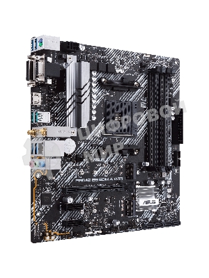 Материнская плата ASUS PRIME B550M-A WIFI II, AM4, AMD B550, 4xDDR4, 4xSATA, 2xM.2, 1xPCI-E 4.0 x16, 2xPCI-E x1, 1xDVI-D, 1xHDMI, 1xVGA, 1x 1Gb LAN, 2xUSB-A 3.2 Gen 2, 4xUSB-A 3.2 Gen 1, 3x3.5 мм, 7.1, Micro-ATX