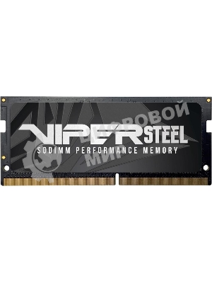 Оперативная память Patriot Viper Steel, DDR4, 32GB (1x32 GB), 2666 MHz, CL18, SO-DIMM