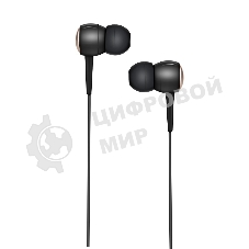 Наушники HOCO М19 Drumbeat universal с микрофоном, 3.5мм mini jack, черный
