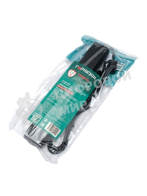 Сетевой фильтр Гарнизон 5 р, 10А, 2xUSB, 1.8 м, ур.защиты 4, черный, пакет