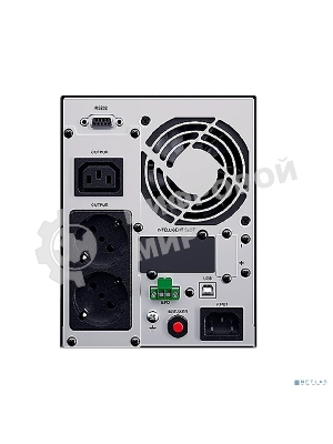 Источник бесперебойного питания Сайбер Электро ИБП ЭКСПЕРТ-II-1000 Онлайн, Напольное исполнение 1000ВА/900Вт USB/RS-232/SNMPslot (2 EURO + 1 IEC С13) (12В/7Ач. х 2)