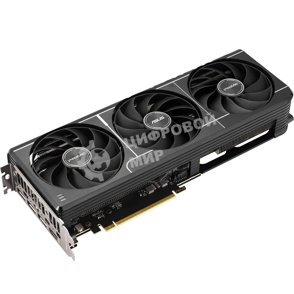 Видеокарта ASUS GeForce RTX 5060 Ti PRIME OC, NVIDIA RTX 5060 Ti, 8 ГБ GDDR7, 128 бит, PCI-e 5.0, 1xHDMI, 3xDP, 2647 МГц