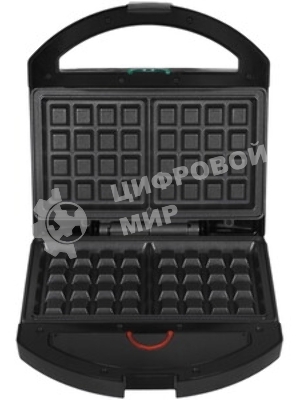 Вафельница BRAYER BR2307 750 Вт, черный