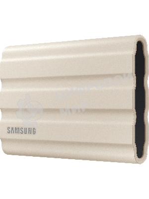 Внешний SSD Samsung T7 Shield, 1TB, USB 3.2 Gen 2 Type-C, R/W 1050/1000, бежевый