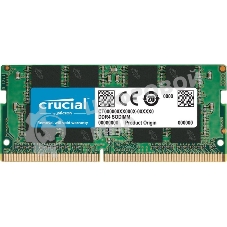 Оперативная память Crucial, DDR4, 16GB (1x16 GB), 3200 MHz, CL22, SO-DIMM