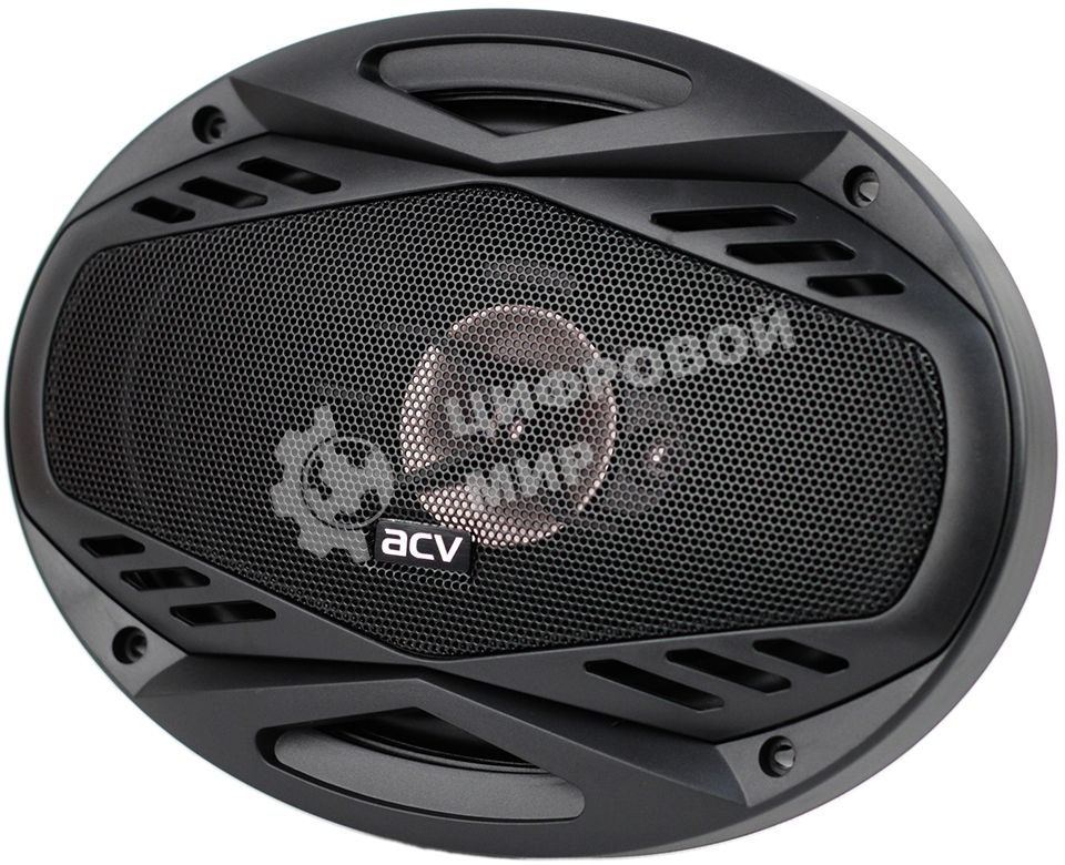 Колонки автомобильные ACV PG-693S 240Вт 88дБ 4Ом 15x23см (6x9дюйм) (ком.:2кол.) коаксиальные трехполосные