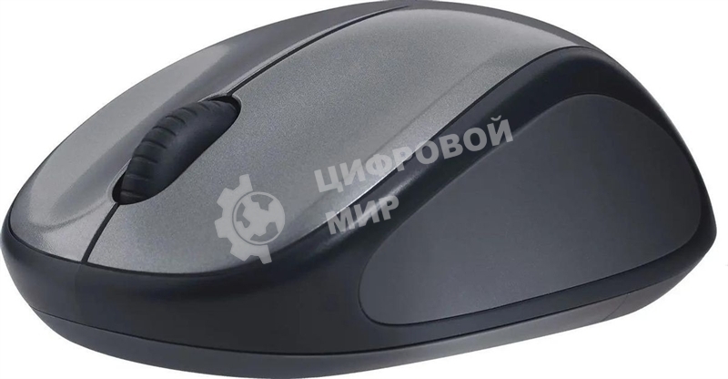 Мышь беспроводная Logitech M235 серый/черный, 1000 dpi, радиоканал, USB, кнопки - 3
