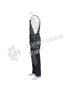 Полукомбинезон профессиональный рабочий Gross 90445 размер XXL