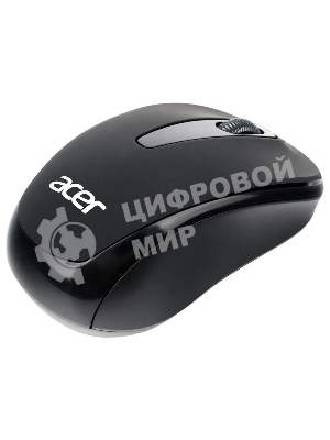 Мышь беспроводная Acer OMR133 черный, 1000 dpi, радиоканал, USB, кнопки - 3