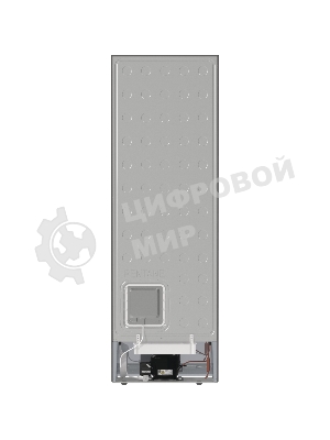 Холодильник Gorenje NRKE62XL серебристый металлик двухкамерный 203/99л морозилка снизу, No Frost