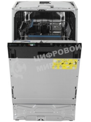 Встраиваемая посудомоечная машина Electrolux EEG62300L, серебристый, 44.6 см, 9 компл., 44 дБ, класс D