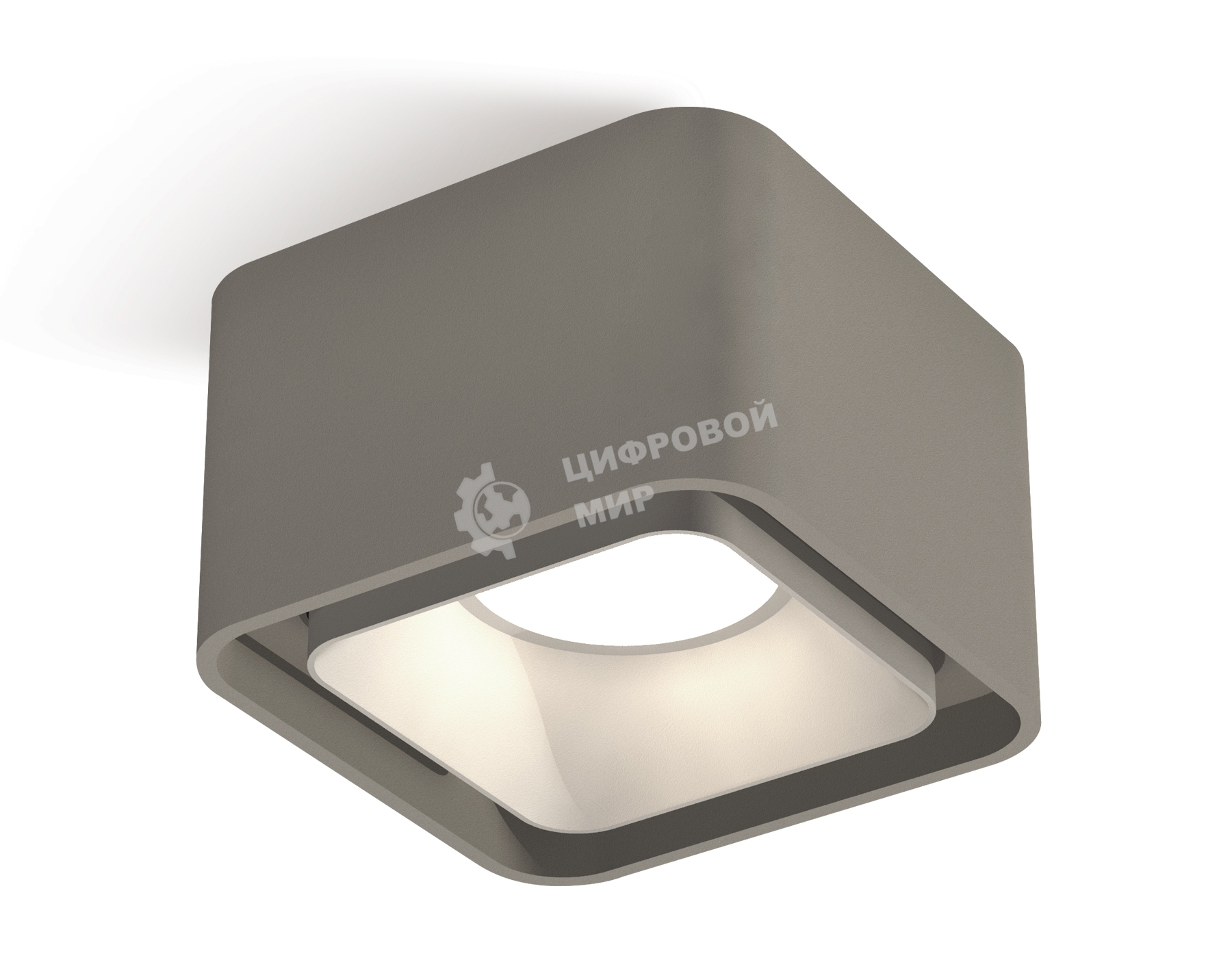 Светильник Ambrella Light XS7834001 SGR/SWH серый песок/белый песок MR16 GU5.3 (C7834, N7701)