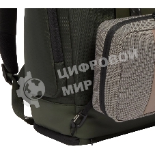 Рюкзак Piquadro Sync CA7190W145/VE роллтоп хаки натур.кожа/нейлон