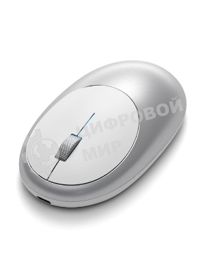 Мышь беспроводная Satechi M1 серебристый, 1200 dpi, Bluetooth, кнопки - 3