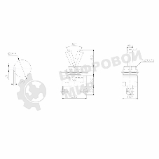 Тумблер Rexant 220V 10А (2c) ON-OFF однополюсныйMini (ASW-23) Индивидуальная упаковка 1 шт