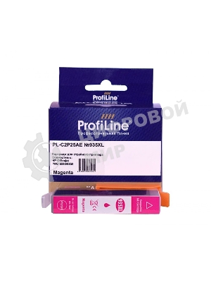 Картридж струйный ProfiLine PL-C2P25AE (№935XL) для принтеров HP OfficeJet Pro 6230/6830 с чернилами на водной основе Magenta