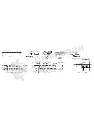 Разъем FPC Flip-Lock 0510-32RLGF 32 pin высота 1мм шаг 0,5мм
