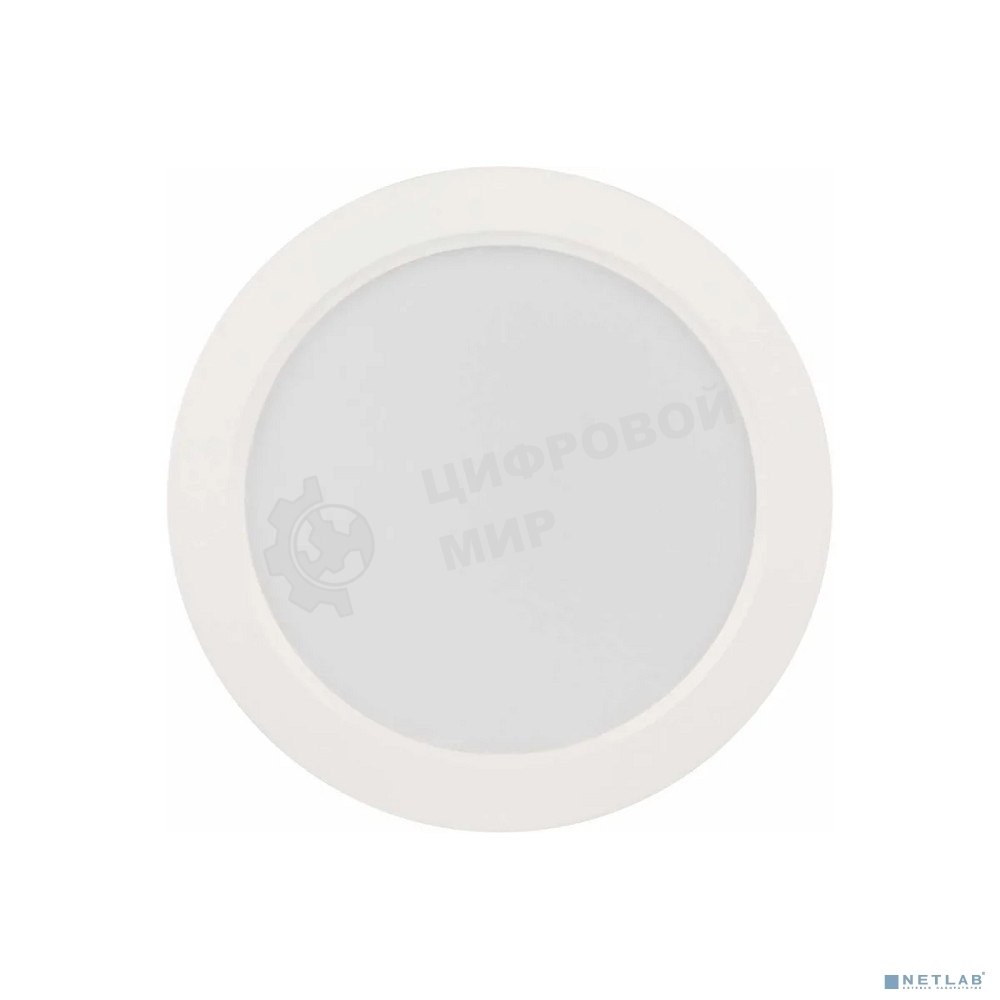 Светильник светодиодный встраиваемый ЭРА Б0057441 LED 17-18-4K круглый 18Вт 4000К