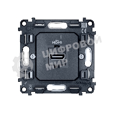 Механизм розетки HDMI 2.0 40V/500mA 2.0GHz 5-18Gbit/s QUANT VM222