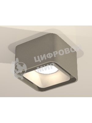 Светильник Ambrella Light XS7834001 SGR/SWH серый песок/белый песок MR16 GU5.3 (C7834, N7701)