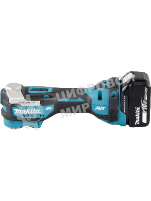 Многофункциональный инструмент Makita DTM52RTJX1 синий/черный