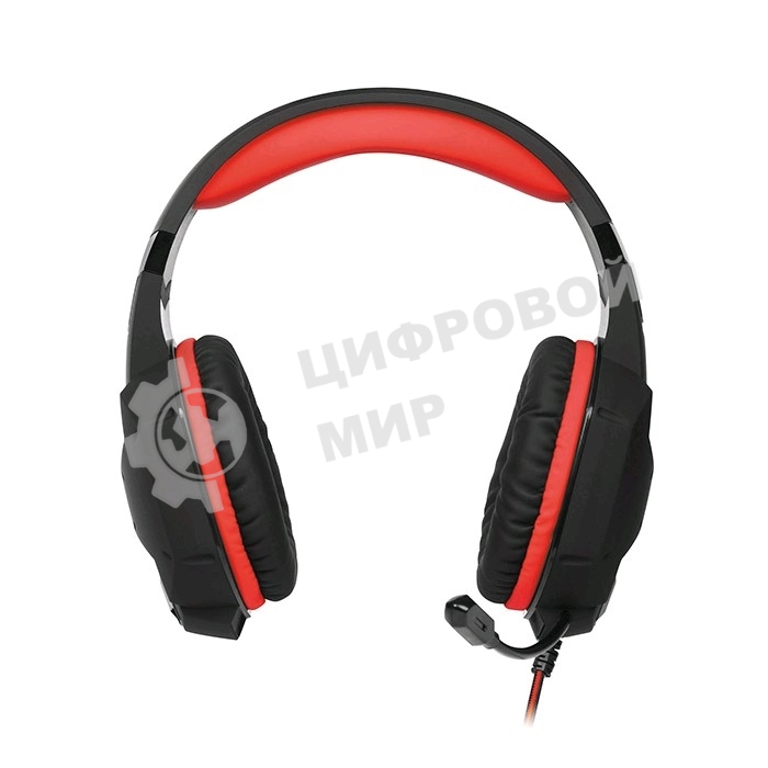 Игровые стереонаушники с микрофоном SVEN AP-G988MV, черный-красный Игровые стереонаушники с микрофоном SVEN AP-G988MV, черный-красный