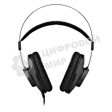 Проводные наушники AKG K52 черный, полноразмерные, Jack 3.5 мм