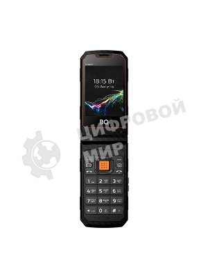 Мобильный телефон BQ 2822 Dragon черный/оранжевый