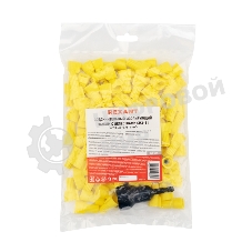 Соединительный изолирующий зажим Rexant с лепестками СИЗ-11 ø 9,8 мм (0,75-6 мм²), желтый (100 шт./уп.)