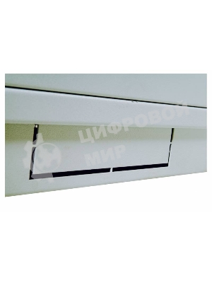 Шкаф телекоммуникационный напольный 42U (600x600) дверь металл (3 места), ШТК-М-42.6.6-3ААА